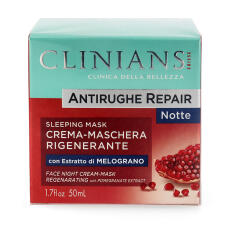 Clinians Straffende Nachtcreme Granatapfel 50 ml