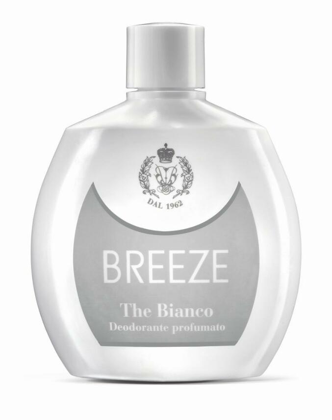Breeze deo spray Squeeze THE BIANCO 100ml without aluminum salts