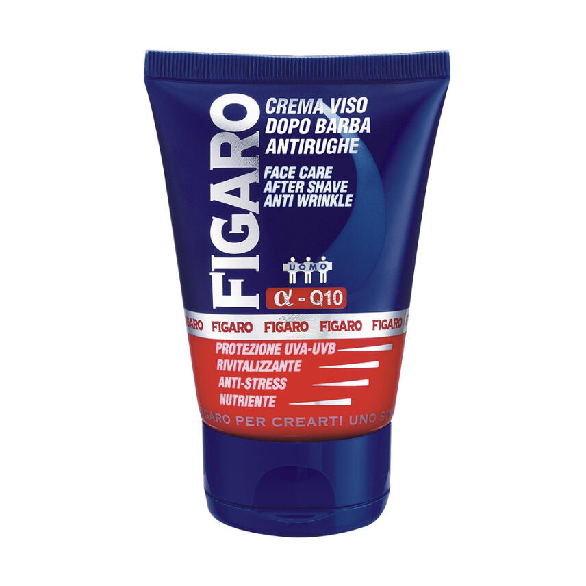 FIGARO Herren Gesichtscreme + After Shave 100 ml mit Q10 Antifalten