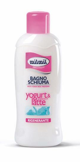 milmil Badeschaum Yoghurt &amp; Milch 1000ml Regenerierend und Feuchtigkeitsspendend