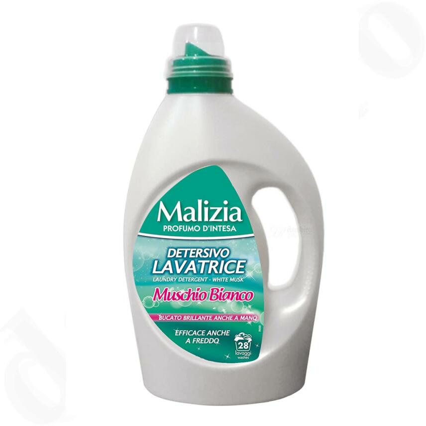 Malizia Fl&uuml;ssigwaschmittel muschio bianco 1,82 Lit. 28 Waschg.