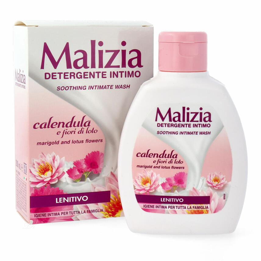 MALIZIA calendula &amp; fiori di loto INTIMSEIFE Fl&uuml;ssigseife - 200ml