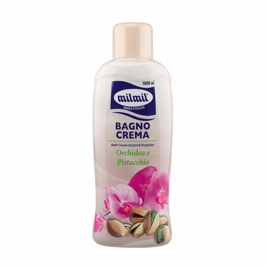 milmil Orchid &amp; Pistachio bath Cream 1000ml
