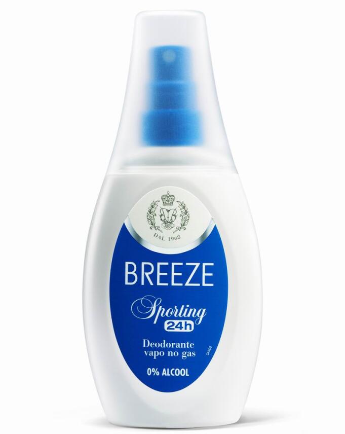 Breeze Deodorant Sporting 24h Vapo no gas 75 ml - 0% Alkohol