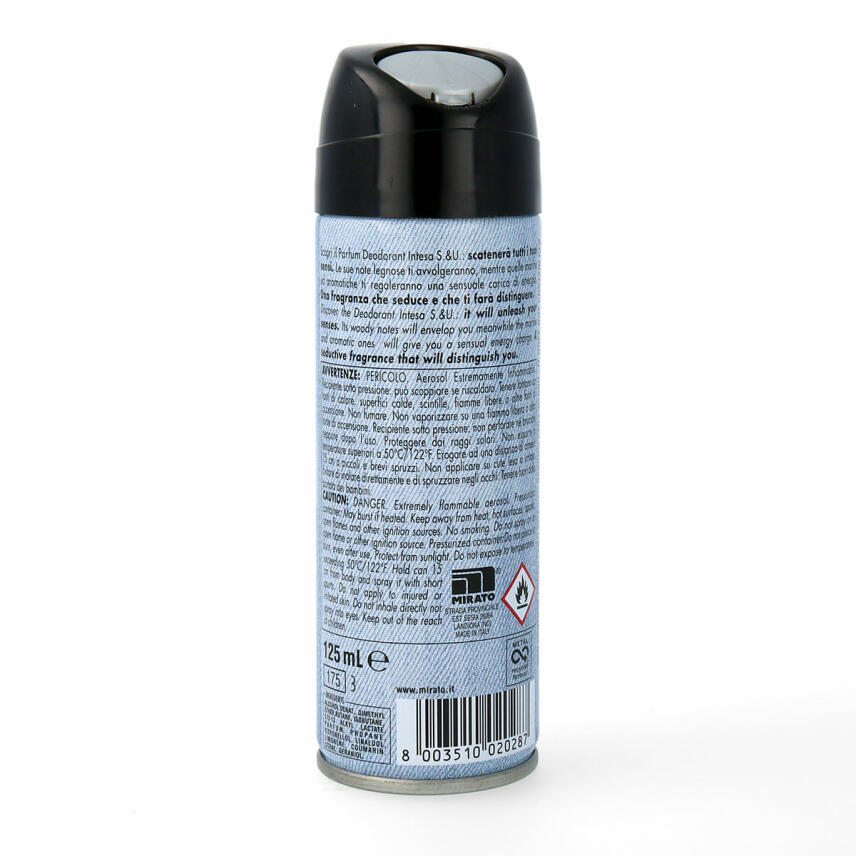 Intesa Sex &amp; Unisex S.&amp;U. Parfum Deodorant 125 ml