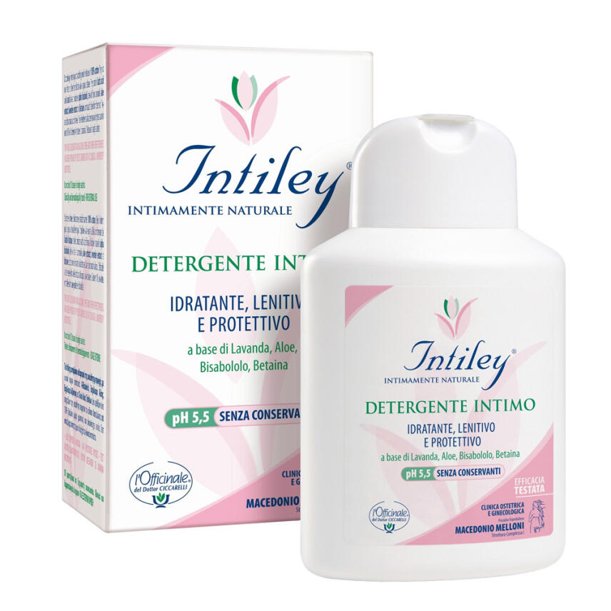 Intiley Fl&uuml;ssige Intimseife pH 5,5 ohne Konservierungsstoffe 200ml - Dr.Ciccarelli