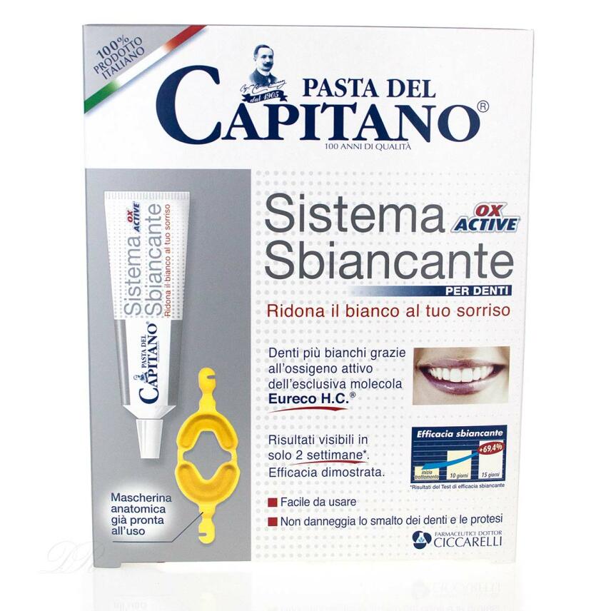 Pasta del Capitano tooth Whitening System