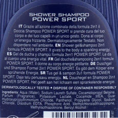 Paglieri Felce Azzurra Uomo Shower-Shampoo Power Sport Men 250 ml