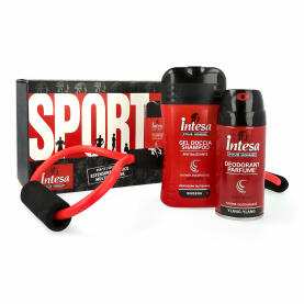 intesa Pour Homme Sport Gift Set Deodorant, Shower & Elastic Extender