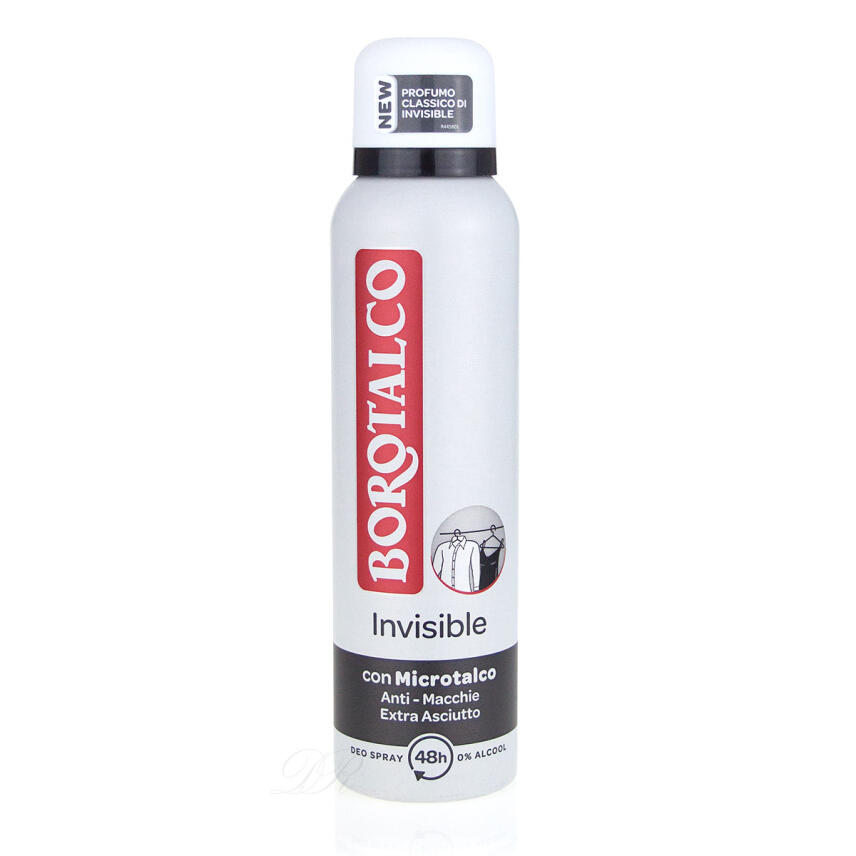 BOROTALCO ROBERTS ANTISTAIN Invisible deo spray 150ml
