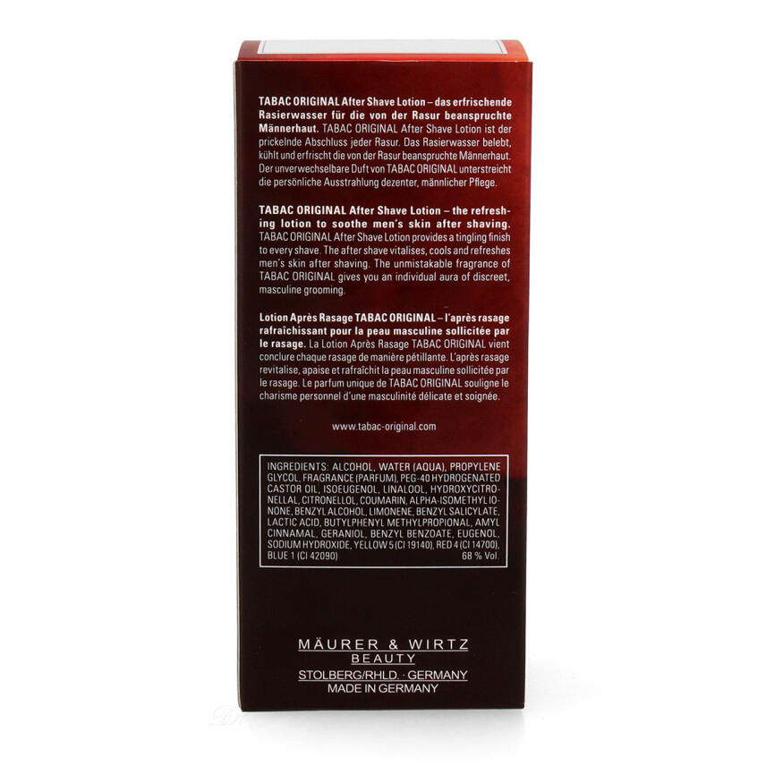 Tabac Original - aftershave Lotion for men 100ml