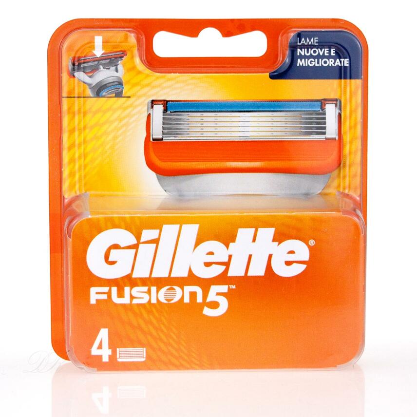 Gillette Fusion 5 razor blades - 4 pc 