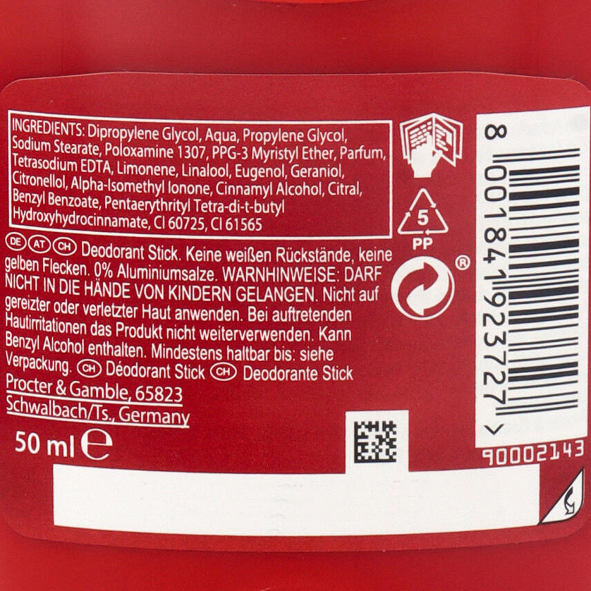 Old Spice ORIGINAL Deodorant Stick 50 ml