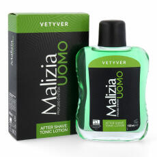 Malizia UOMO Vetyver After Shave Tonic Lotion 12 x 100 ml