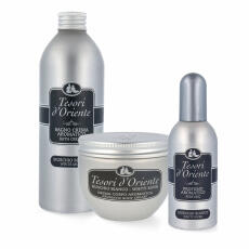 Tesori dOriente White Musk Gift Set wit 3 Pieces Perfume, Body Cream &amp; Bath Cream