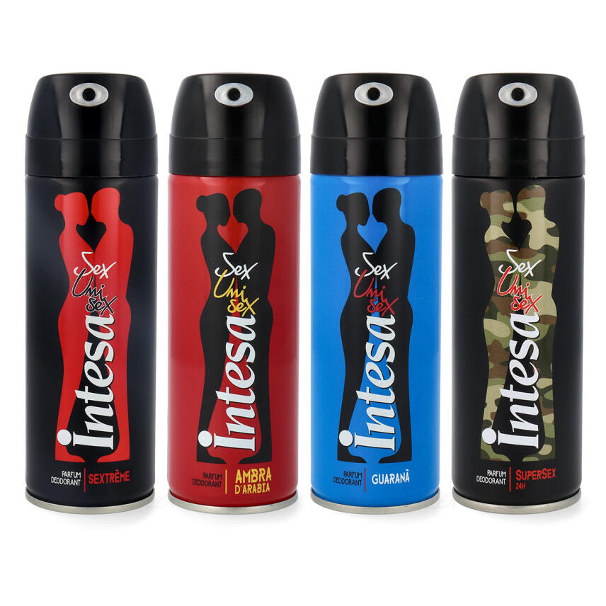 INTESA UNISEX deodorant DREAMSet 4x 125ml