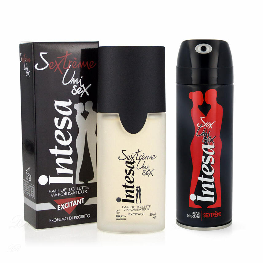 intesa unisex SEXTREME perfume 50ml EdT + deo 125ml
