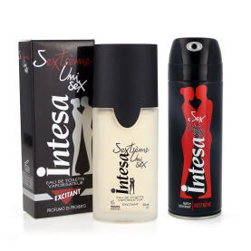 intesa unisex - SEXTREME Parfum 50ml EdT +  Deo 125ml