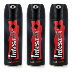 Intesa Unisex Sextreme Parfum Deodorant 3 x 125 ml