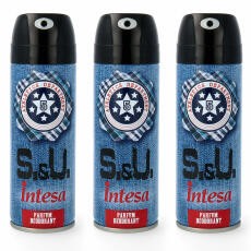 Intesa Sex &amp; Unisex S.&amp;U. Parfum Deodorant 3 x...