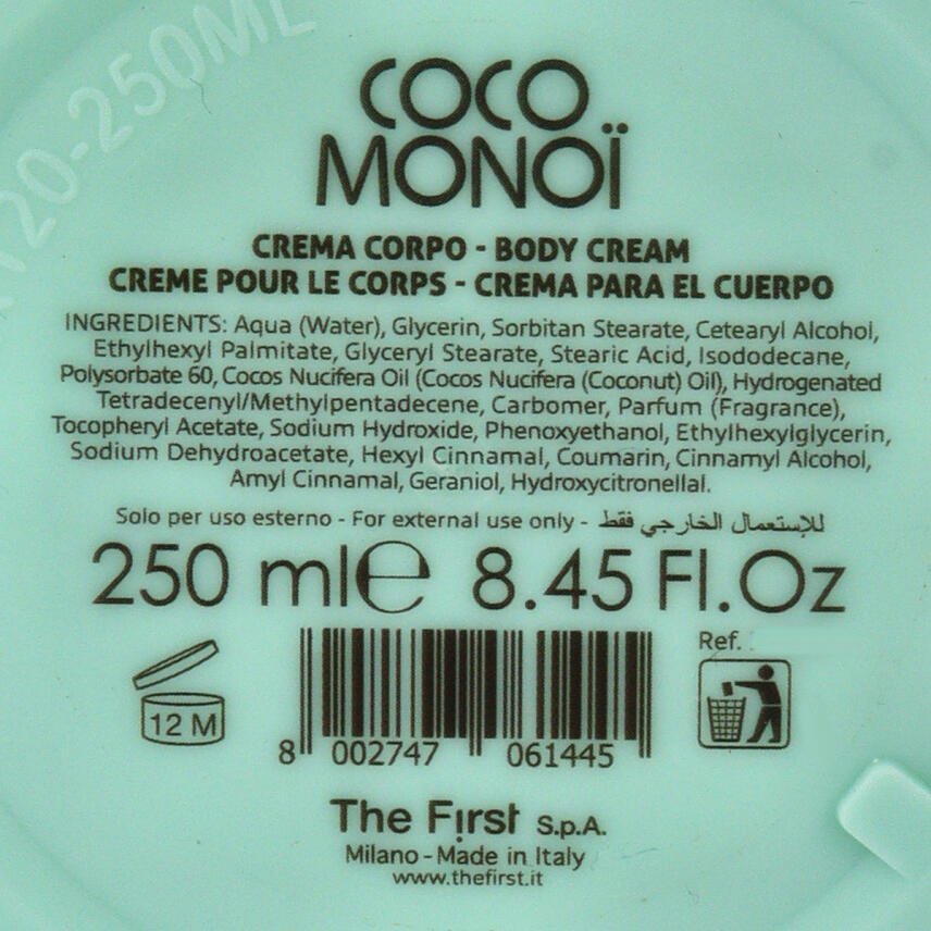 Coco Monoi 2in1 Body Cream 250 ml