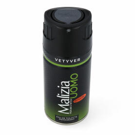 Malizia UOMO Vetyver Deodorant Bodyspray 48 x 150 ml