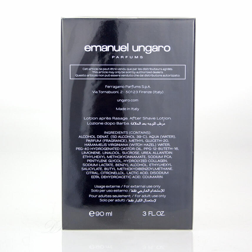 Emanuel Ungaro men aftershave 90ml