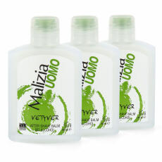 Malizia UOMO Vetyver  After Shave Balm Alcohol free 3 x...