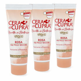 CERA di CUPRA Creme für trockene Haut - 3x 75ml  rosa