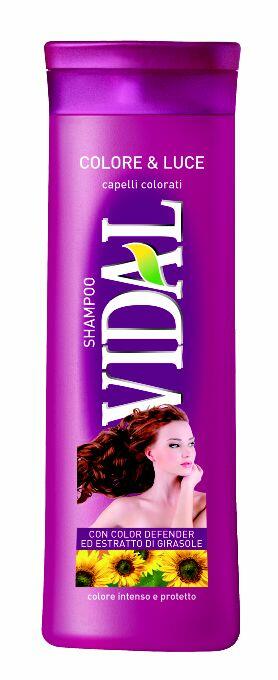 VIDAL Shampoo gef&auml;rbtes Haar mit Sonnenblumen-Extrakt 250ml