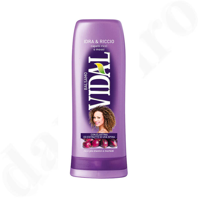VIDAL hair conditioner Idra &amp; Riccio gooseberry for curly hair 200ml