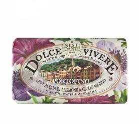 NESTI DANTE Dolce Vivere soap Portofino Flax, Roce water & Marine lily 250g