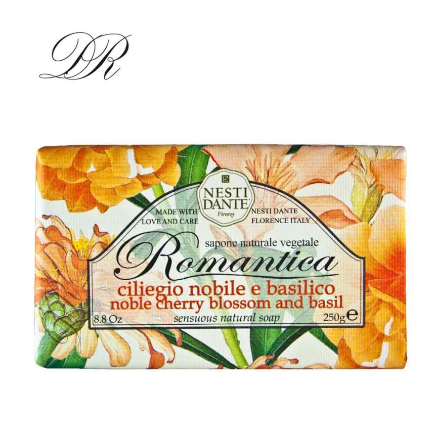NESTI DANTE - Romantica ciliegio nobile e basilico soap 250g