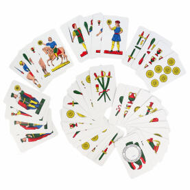 MAZZO CARTE NAPOLETANE plastificate CARDS Scopa Spielkarten Briscola Scopakarten 