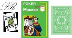 Modiano Spielkarten 486 - Poker Cristallo 4 Index lightgreen