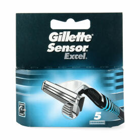 Gillette Sensor Excel Klingen - 5 stück