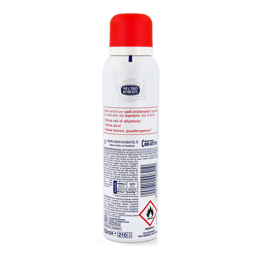 NEUTRO ROBERTS Derma Zero deo 150 ml - ohne Alkohol