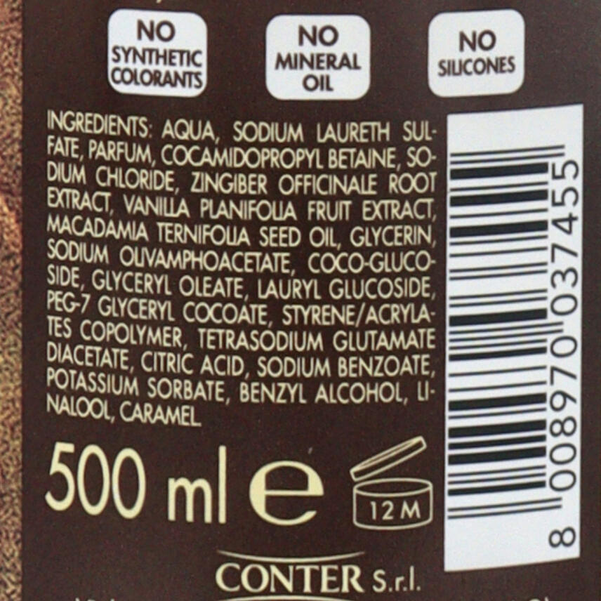 Tesori dOriente Vaniglia &amp; Zenzero Badecreme 500 ml