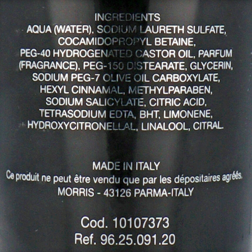 GRIGIO PERLA Nero Perfumed Shower Gel 200ml