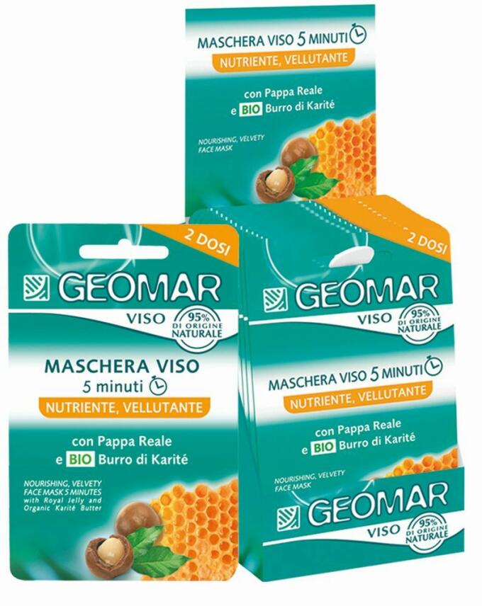 GEOMAR Nourishing Face Mask with Royal Jelly 2x7,5ml