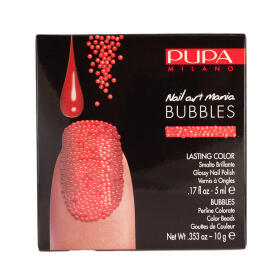 Pupa MANDARINE ORANGE Bubbles Nail Art Kit Nagellack +...