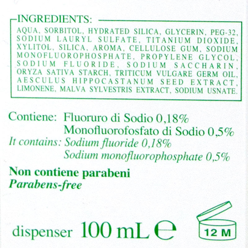 Perlax ICE GEL Nat&uuml;rliche Zahnpasta aus Kr&auml;utern Whitening Effect 100ml