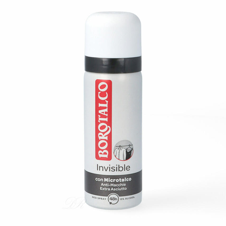 BOROTALCO ROBERTS Invisible Deodorant ANTI-FLECKEN 50ml - MINI