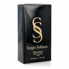 Sergio Soldano After Shave nero for men 50 ml