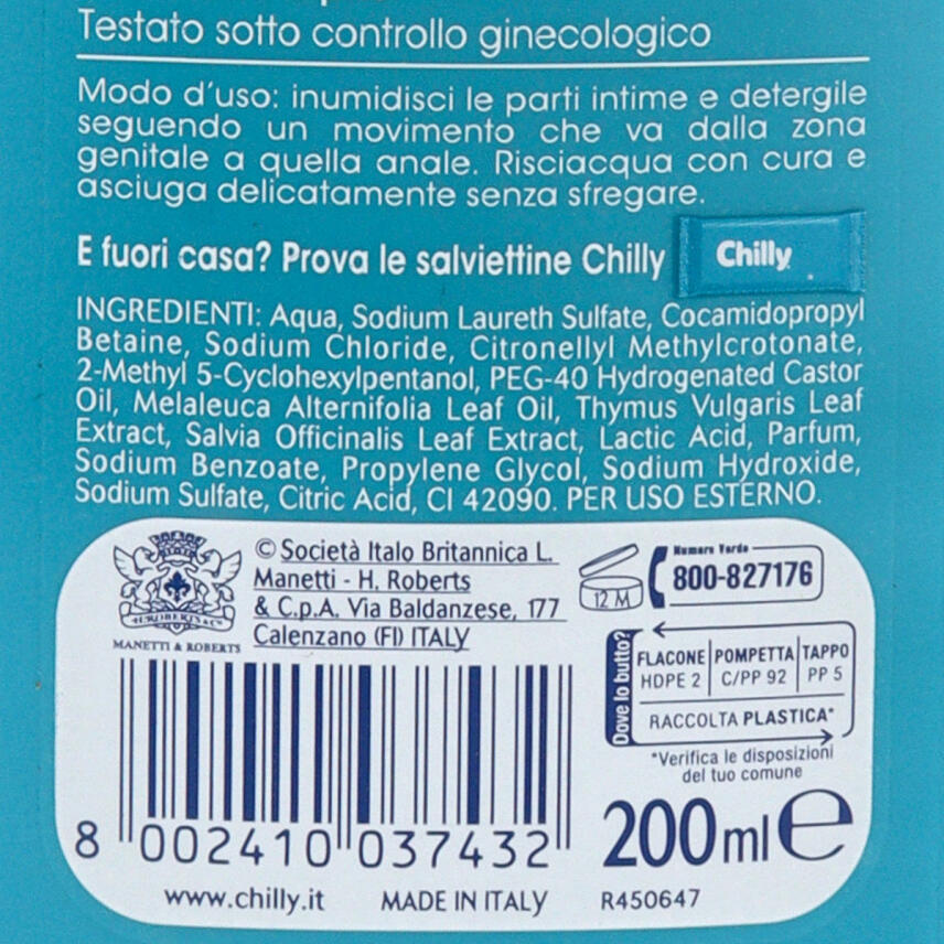 Chilly Intimseife Pflege &amp; Schutz pH5 200 ml