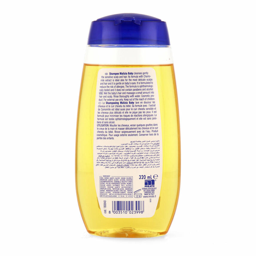 Malizia Baby shampoo chamomile 300ml