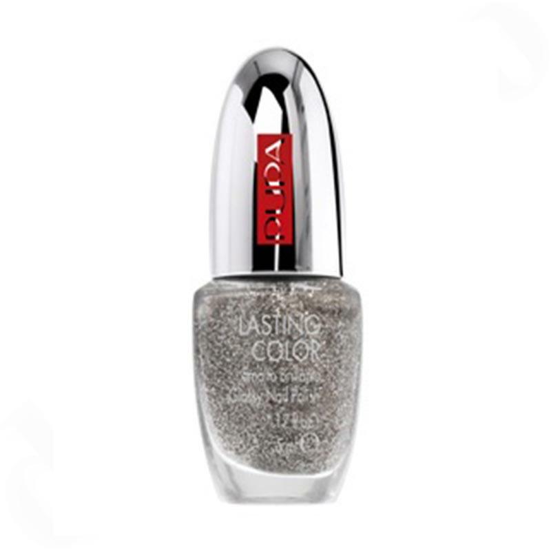 Pupa Nail Lasting Color Nagellack 5ml -  802 Transparent Silver Glitter