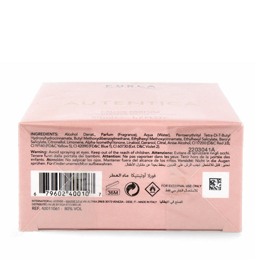 Furla Autentica Eau de Toilette f&uuml;r Damen 50 ml