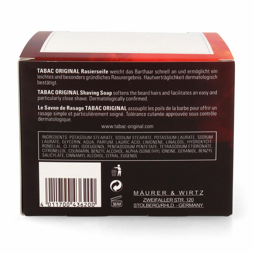 Tabac Original Shaving Soap Bowl 125ml