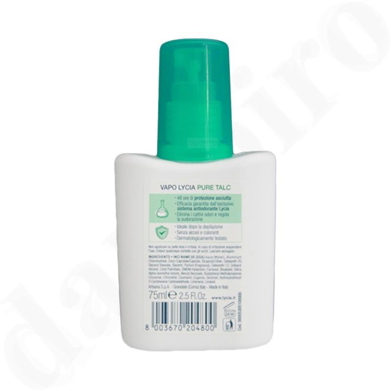 Lycia Anti Odorante Pure Talc Deo 75 ml